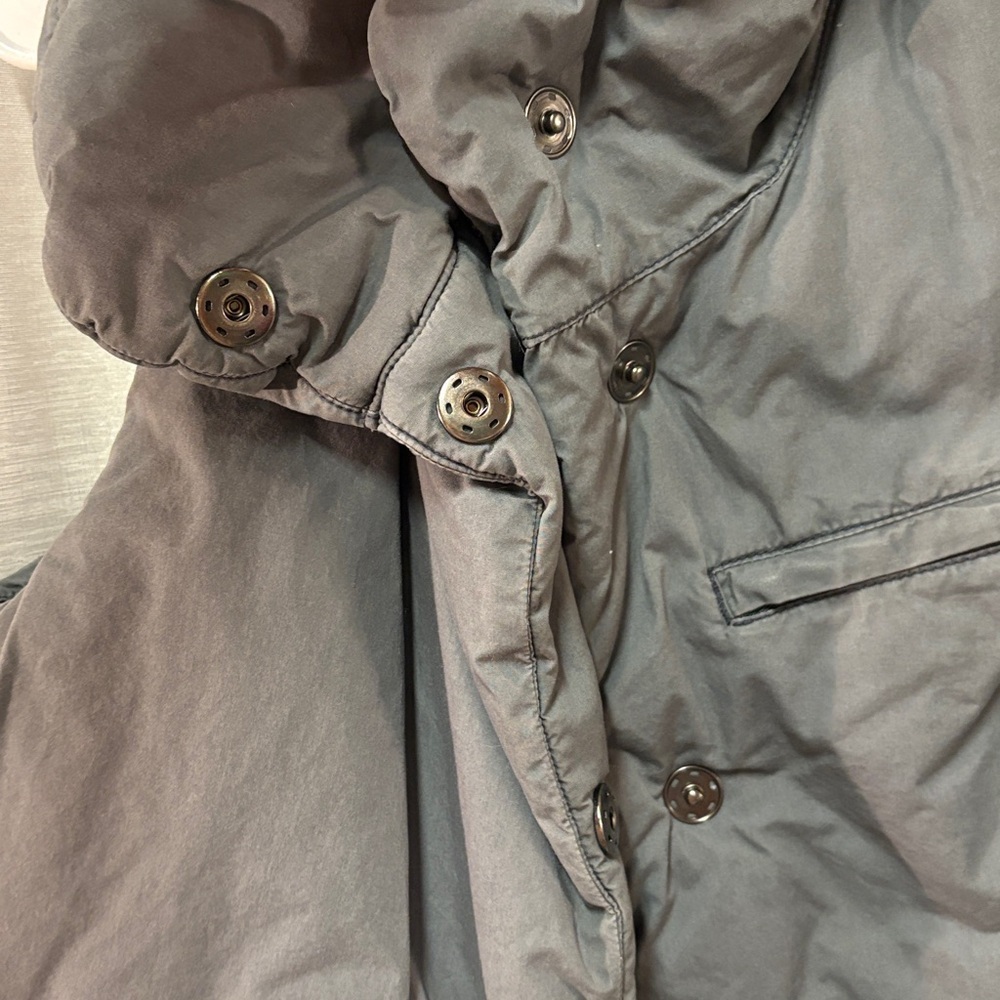 RARE Free People Shark Grey Pillow Puffer Vest Medium Retired Style - Picture 12 of 15